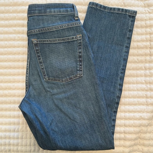 Everlane Womens High Rise Straight Leg “The Cheeky” Denim Jean, Size 26 - Picture 7 of 7